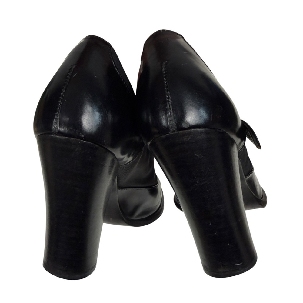 Prada Vintage Y2K Twee Mary Jane Heel Pumps - Picture 5 of 8